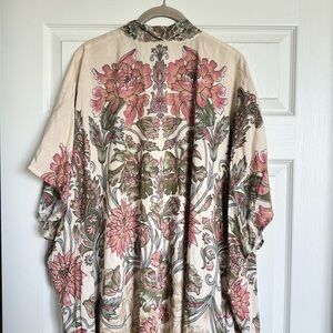 Anthropologie Floral Kimono - OS